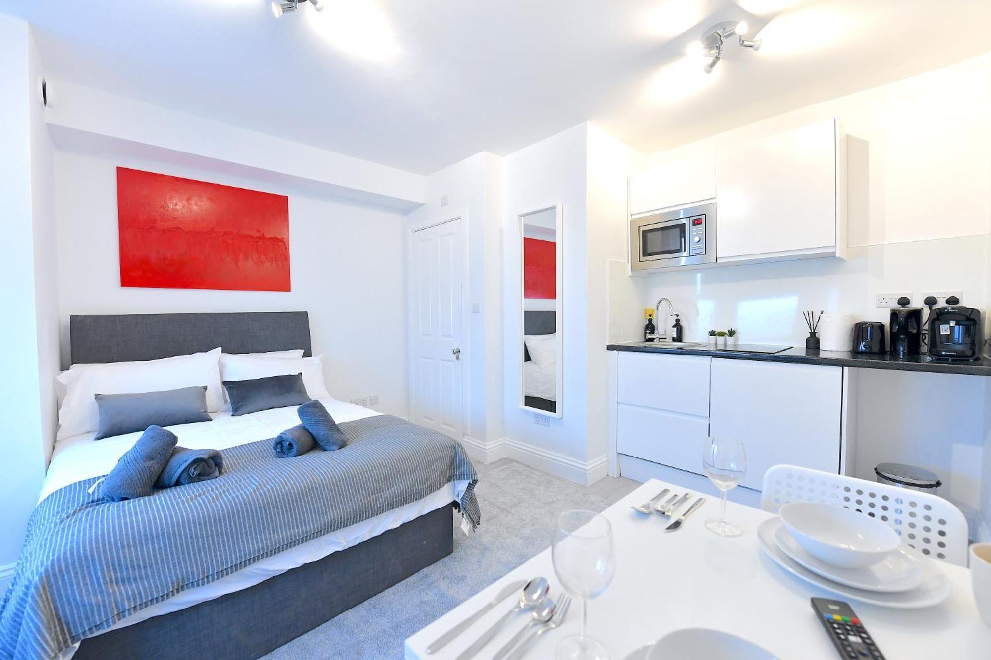 Central London Luxury Studios Fulham Close To Underground Newly Refurbished Екстериор снимка